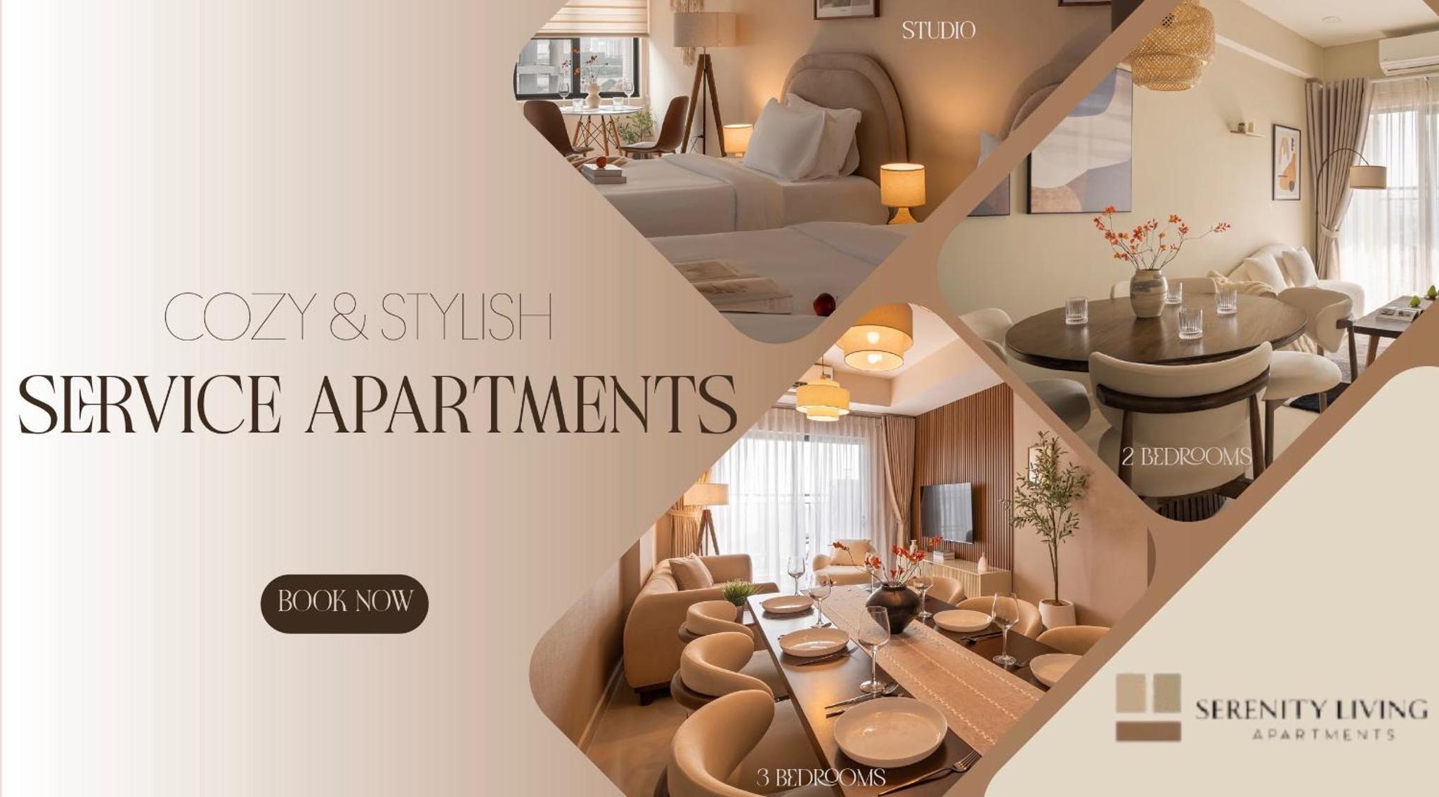 Soho Residence & Apartments by Serenity Living - City Center District 1 - Premium Studios & 2-3 Bedrooms Suite, Next Bui Vien